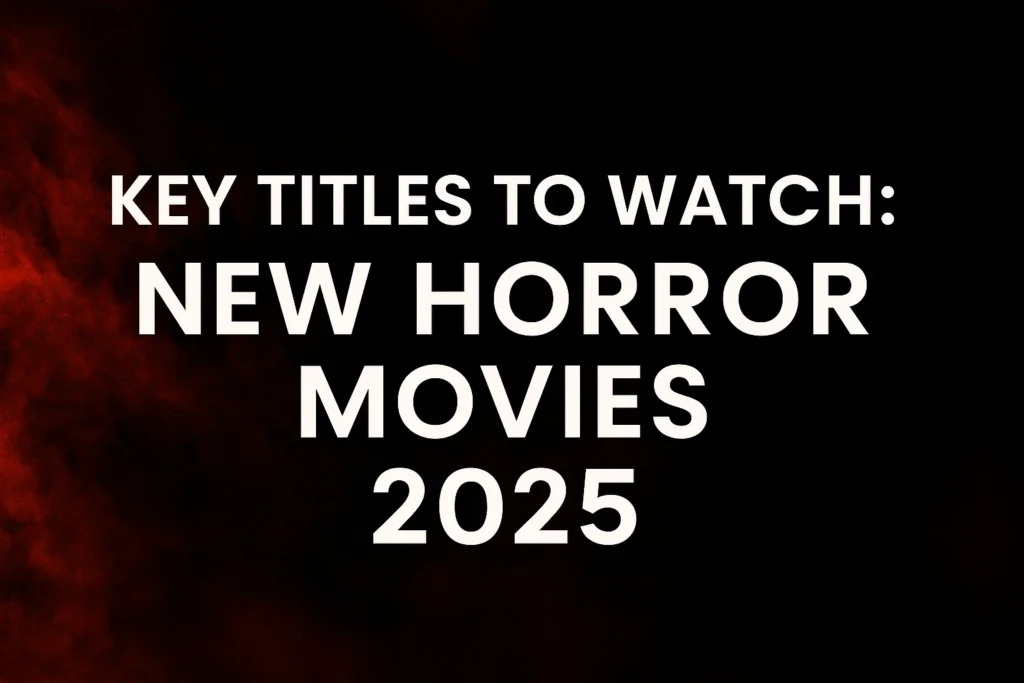 Key Titles to Watch: New Horror Movies 2025