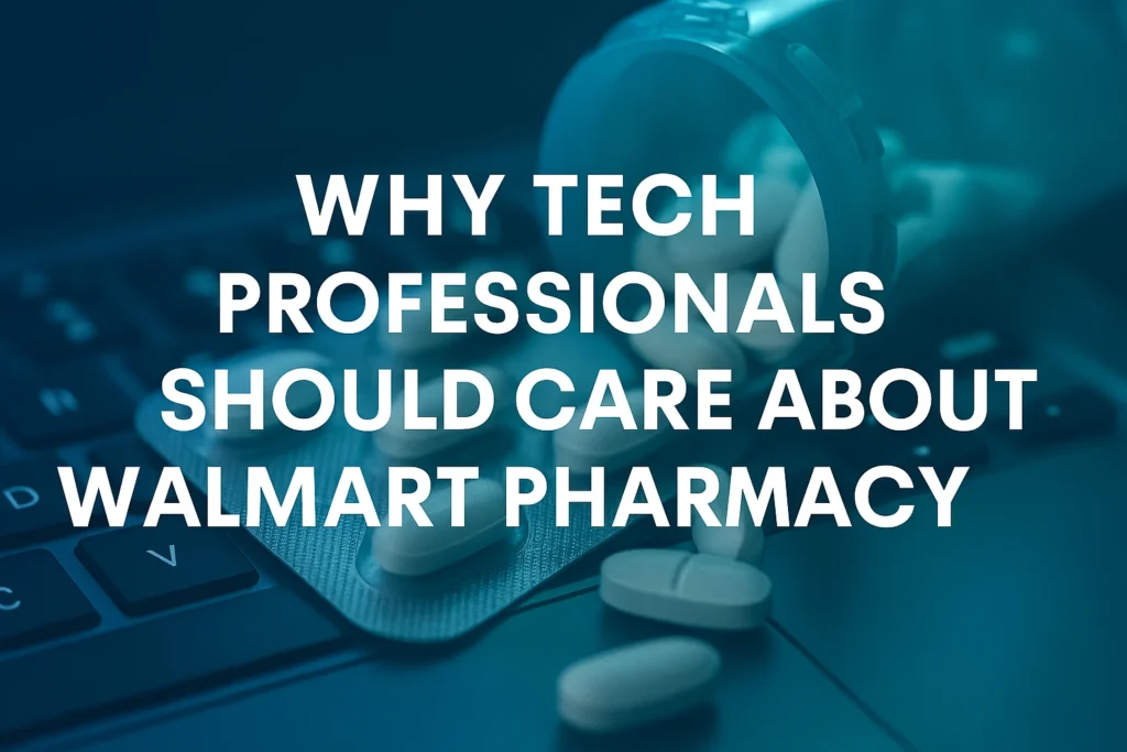 Why Tech Professionals Should Care About Walmart Pharmacy