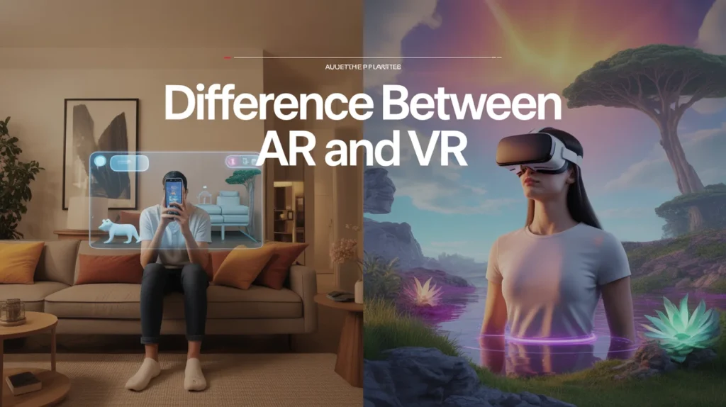 difference Between AR and VR